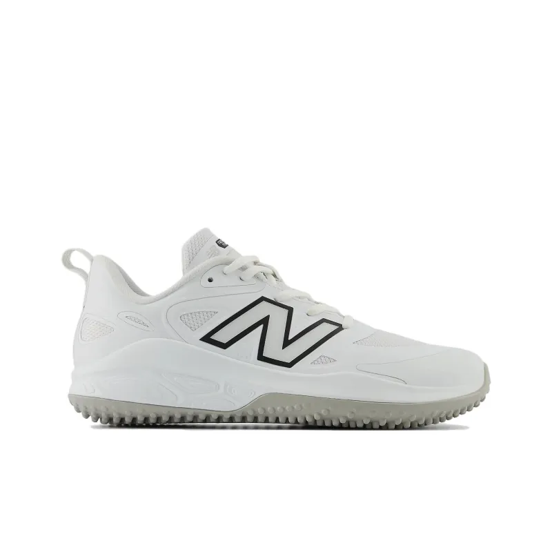 New Balance Fresh Foam Velo V4 Turf Trainer White Black Women's-1