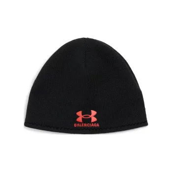 Balenciaga Acrylic Beanies Men's Red/Black