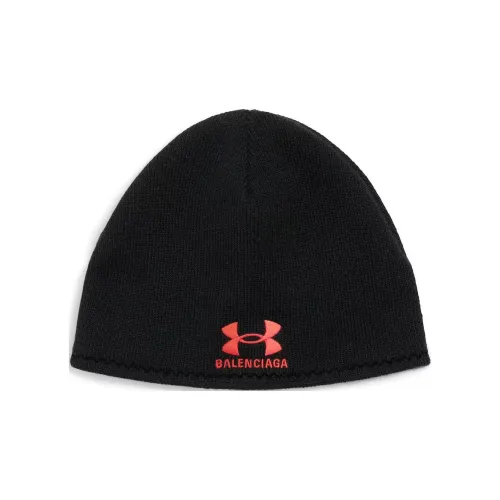 Balenciaga Acrylic Beanies Men's Red/Black