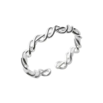 Floating Joy 925 Sterling Silver Rings Unisex Niche Trendy