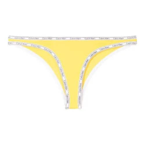 CALVIN KLEIN Bikini Women's Yellow