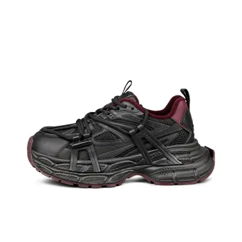 WENPU Warm Lightweight Slip Resistant Low Top Chunky Sneakers Women's