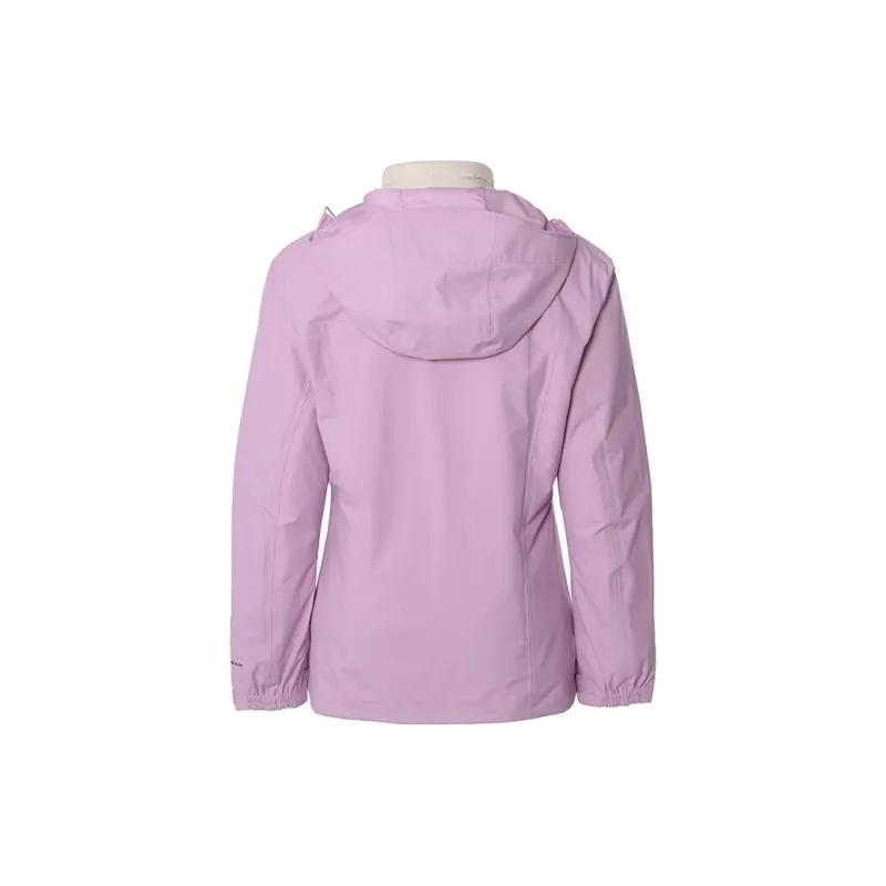 Columbia Water-Resistant Windproof Wear-Resistant Warm Windbreaker Jacket Women's Purple-1