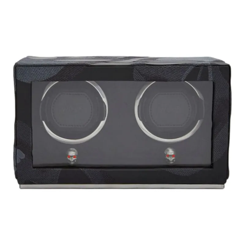 WOLF 2 Bits Watch Winder Black Unisex-0