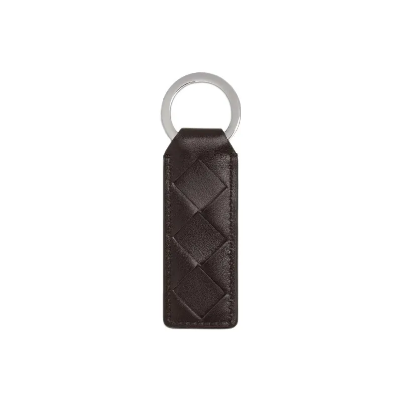 Bottega Veneta Leather, Metal, Calfskin Keychains Men's Black-1