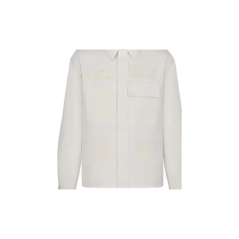 DIOR Quarterly New Products Jackets Men White-5