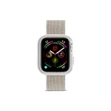 Silver/2-in-1 Aluminum Alloy Watch Case+Strap