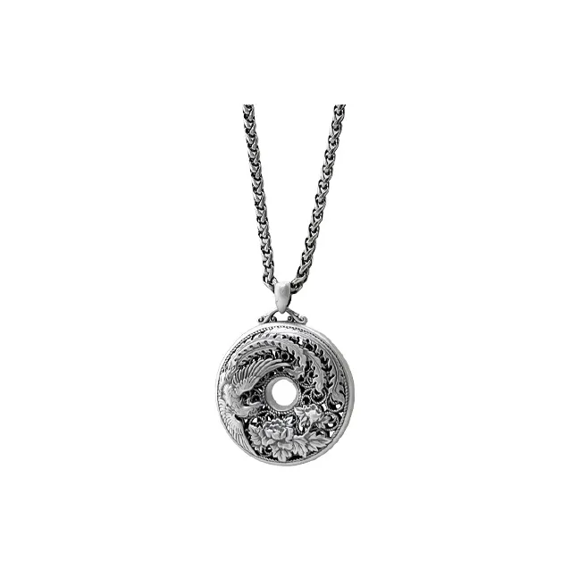 CUTE DAME S999 Sterling Silver Necklaces Unisex Silver-0