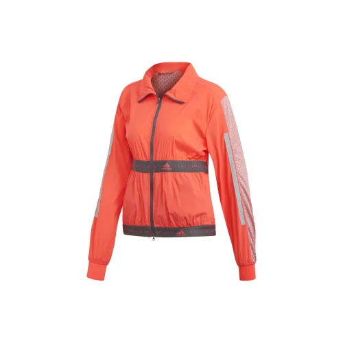 Adidas x Stella McCartney Jackets Coats Women's Coral Pink