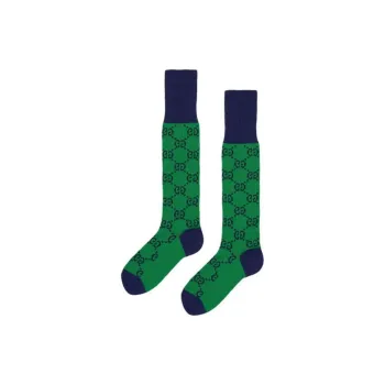 GUCCI Knee High Socks Unisex 1 Pack Green