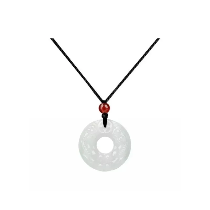 JUNWEN Chalcedony Necklaces Unisex-0