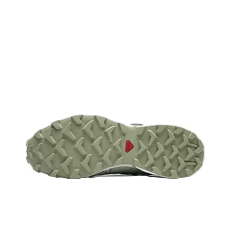 SALOMON Speedcross 3 Cushioned Wear Resistant Water Resistant Slip Resistant Low Top Casual Shoes Unisex Green-4