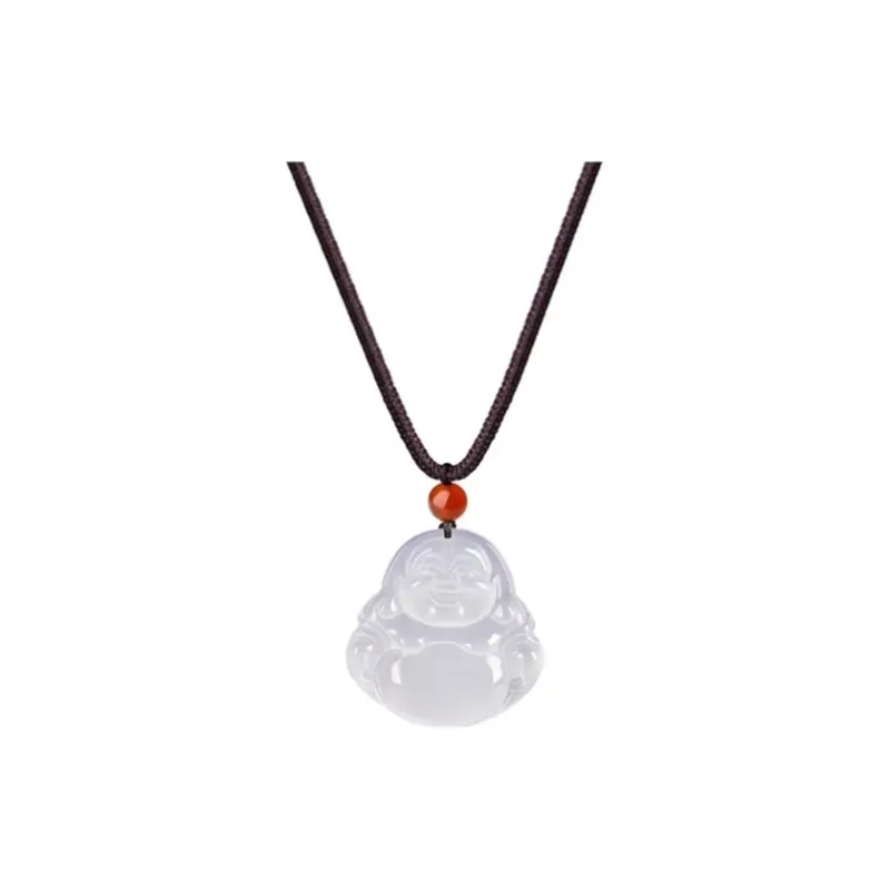 JUNWEN Chalcedony Necklaces Unisex-0