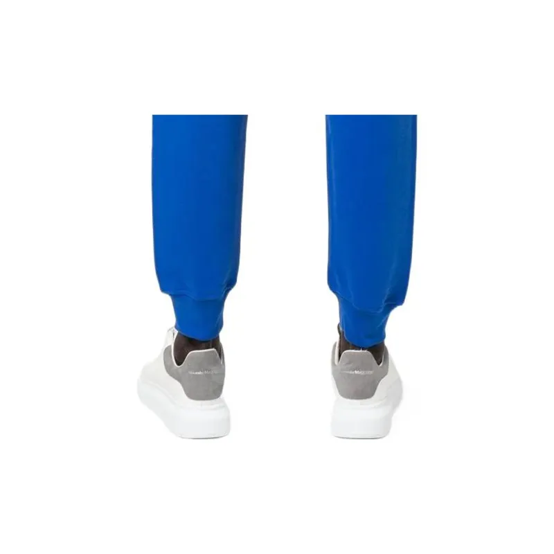 Alexander McQueen FW22 Knitted Sports Pants Men's Royal Blue-7