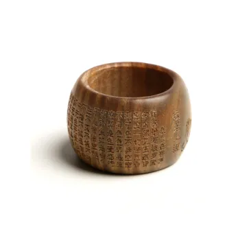 Is Here Green Sandalwood Rings Men's