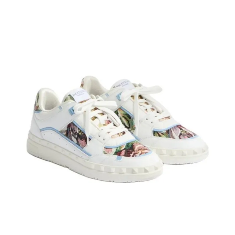 Valentino FREEDOTS Low Top Skateboard Shoes Men's Multicolor-2
