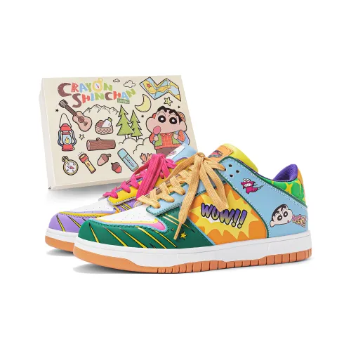 Crayon Shinchan Low Top Skateboard Shoes Gift Box Set