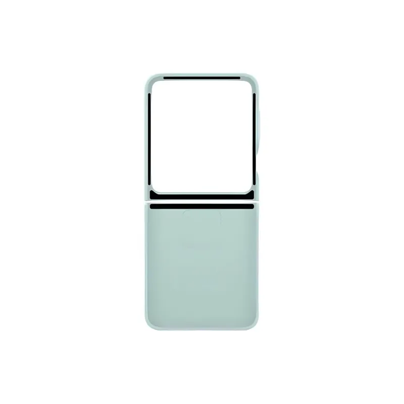 SAMSUNG Silicone Material Original Phone Cases Compatible With Galaxy Z Flip 6 Minimalist-5