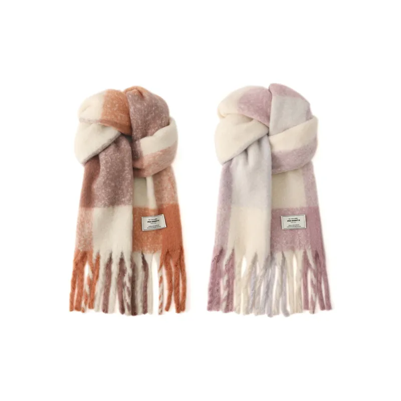 FREE RABBITⅡ Fall And Winter New Arrival Thickened Warm Cold Resistant Neck Protection Scarf Unisex-11