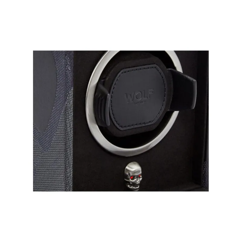 WOLF 2 Bits Watch Winder Black Unisex-3