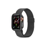 Gray/2-in-1 Aluminum Alloy Watch Case+Strap