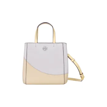TORY BURCH Sheepskin One Shoulder Handbags Medium Size Women's Bay Gray Multicolor