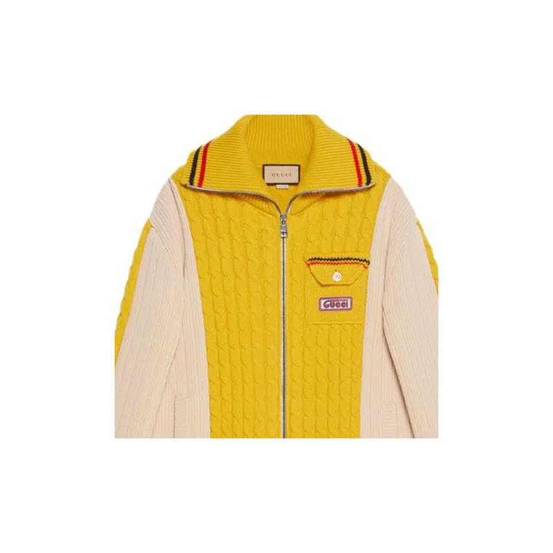 GUCCI Sweaters Men Yellow-4