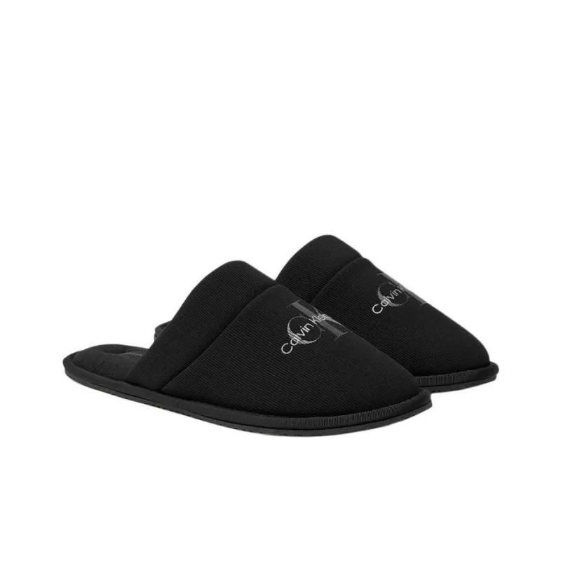 CKJ CALVIN KLEIN JEANS Closed Toe Slippers Men's Black-1
