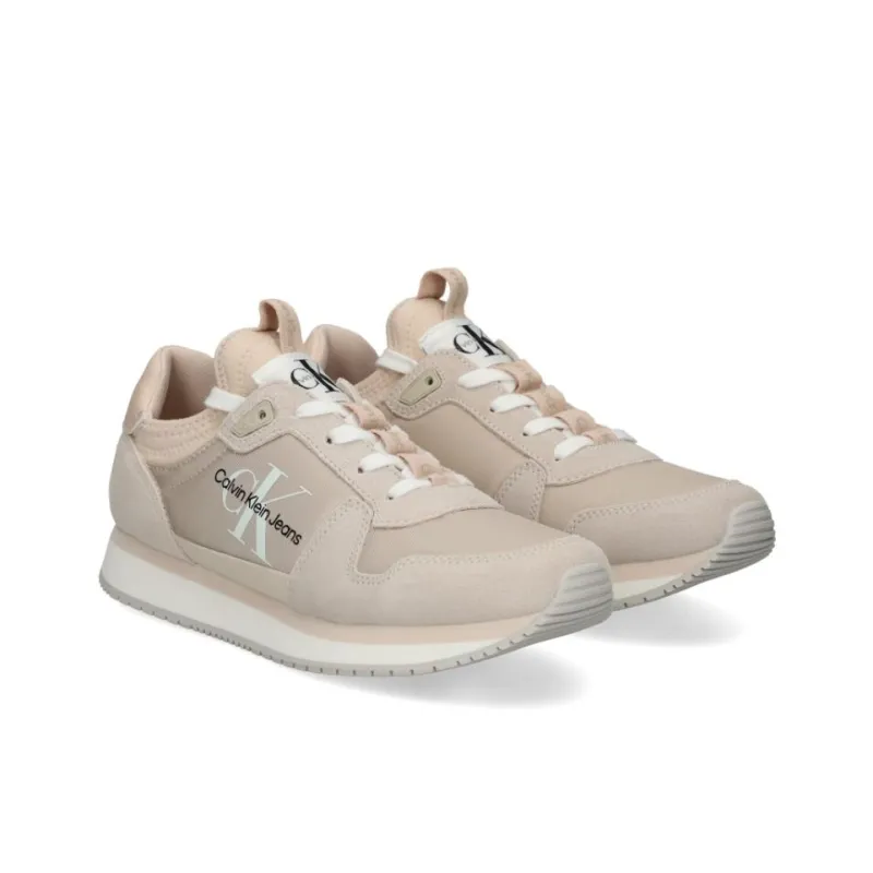 CKJ CALVIN KLEIN JEANS Low Top Casual Shoes Women's Pink-2