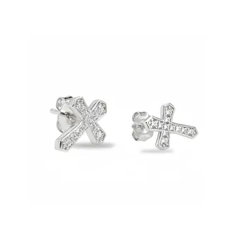 BKBU 925 Silver Needles Stud Earrings Unisex