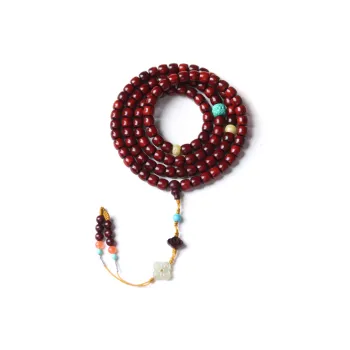 LINKY Laboratory Small Leaf Red Sandalwood Bracelets Unisex