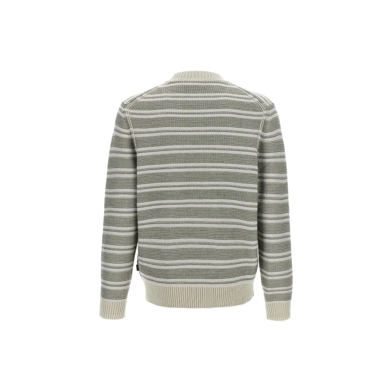 HUGO BOSS Striped Knitted Jumper-1