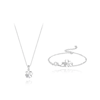 BLANK IN BLANK Sterling Silver Necklaces Women's Bestie Birthday Gift For Girl