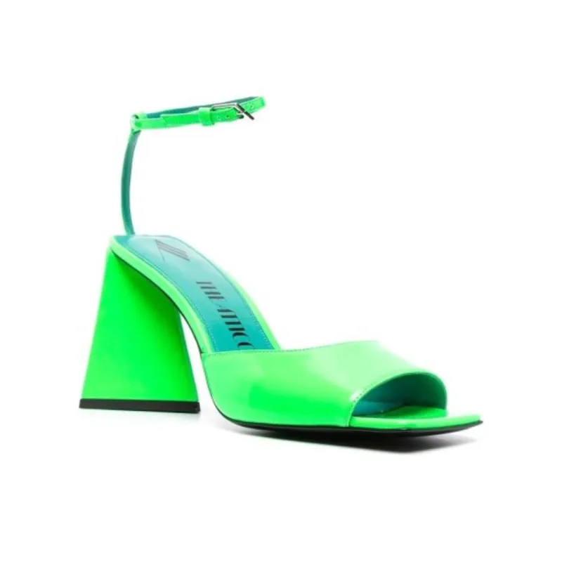 The Attico Piper 85mm Patent-leather Sandals-3