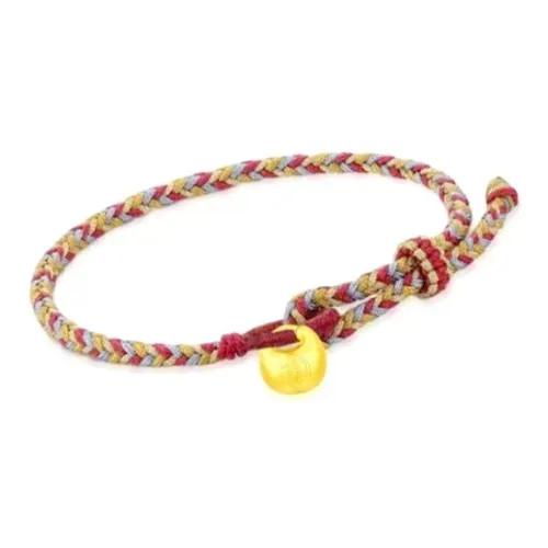 Old Qingyun Silver Building Gold Bracelet Unisex