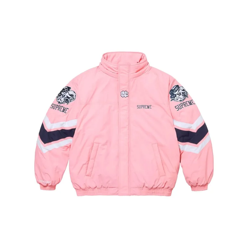 Supreme Mitchell & Ness Ncaa Hooded Stadium Jacket-4