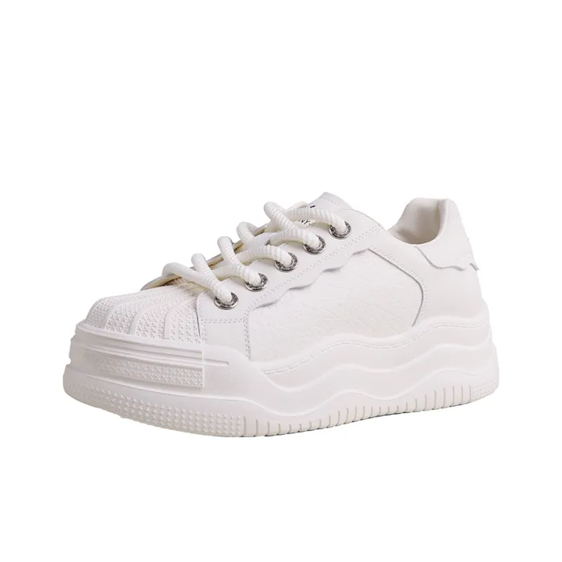 JOSINY Slip-Resistant Low-Top Skateboard Shoes Women's-4