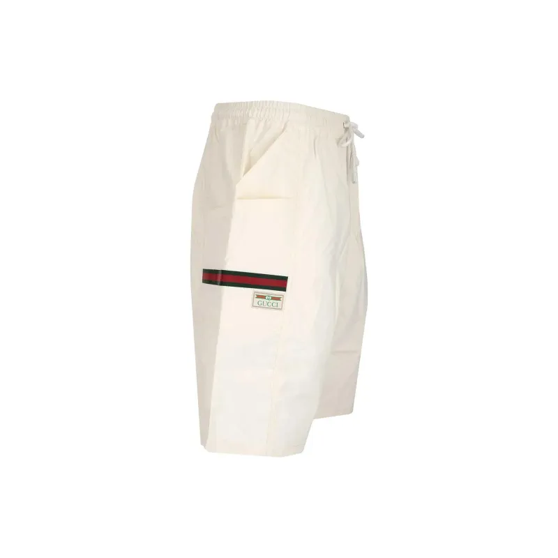 GUCCI Swimming Shorts Men White-2
