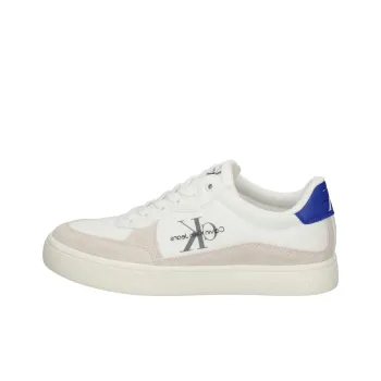 CKJ CALVIN KLEIN JEANS Low Top Skateboard Shoes Men's White