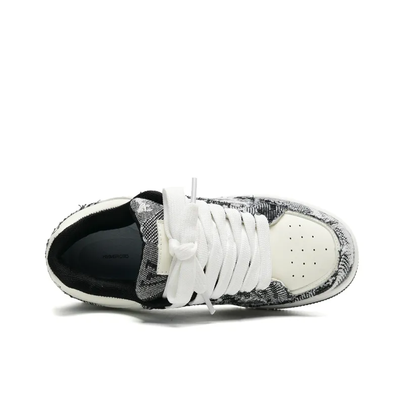 KAAVER OTTO Low-Top Trendy Niche Skateboard Shoes Unisex-36