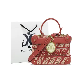 MACK JODAER Microfiber Synthetic Leather Handbag Regular Women's China Red