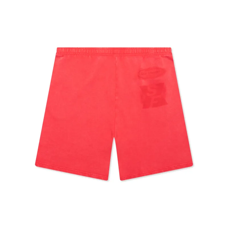 PUMA FERRARI RACE FW24 Desert Sun Las Vegas Rosso Corsa Sports Shorts Unisex Red-1