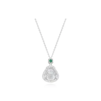 JUNWEN Chalcedony Necklaces Unisex