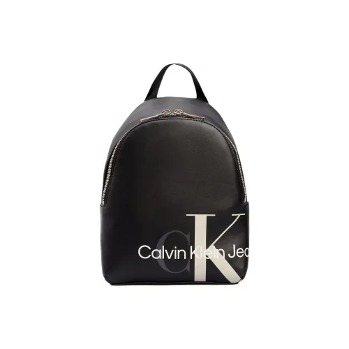 CALVIN KLEIN Polyurethane Backpack Women's Black