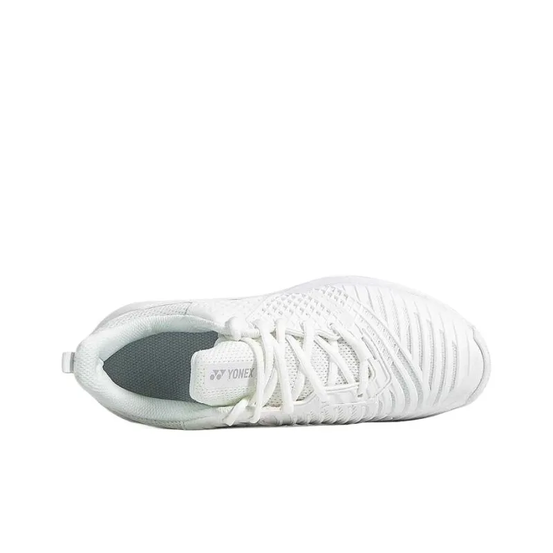 YONEX Abrasion Resistant Low Top Tennis Shoes Women's White-4
