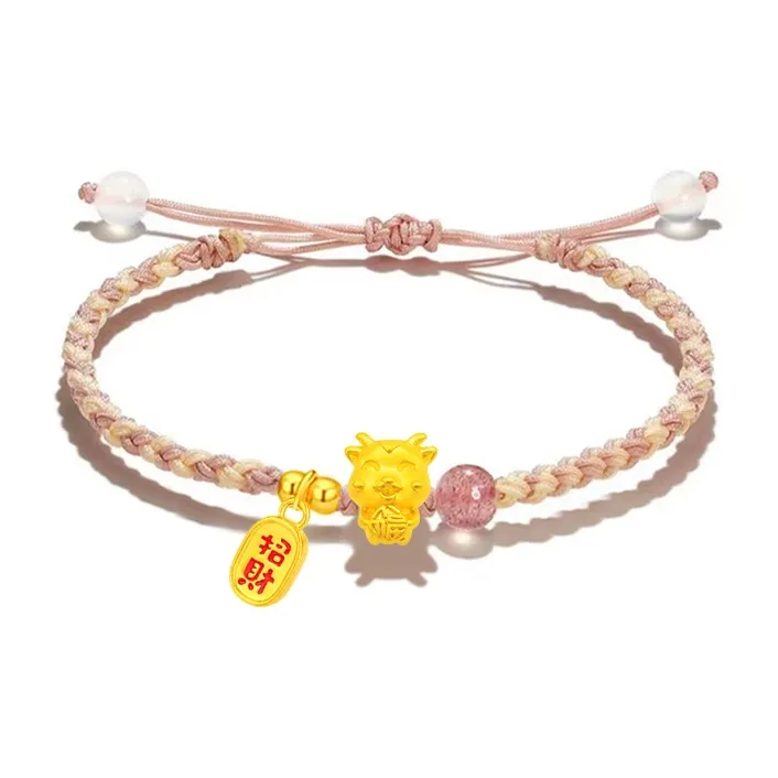 LIU GUI FU JEWELRY Gold Bracelet Unisex-9