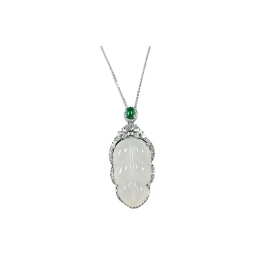JUNWEN Chalcedony Necklaces Women's
