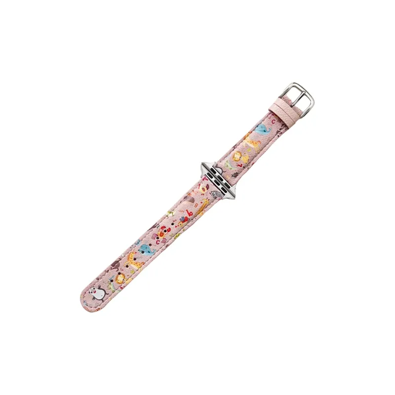 NCFCK Watch Band Apple Compatibility Genuine Leather Material-4