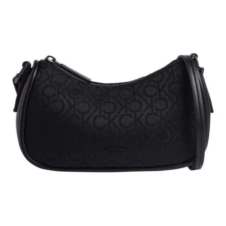CALVIN KLEIN Polyester Shoulder Bag Women's Black-0