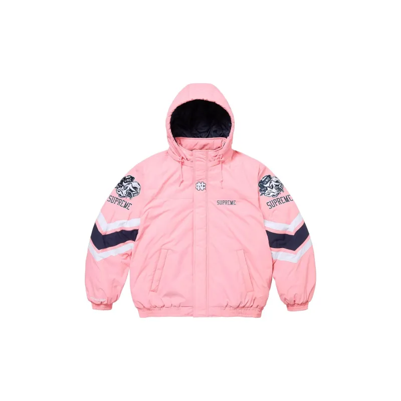 Supreme Mitchell & Ness Ncaa Hooded Stadium Jacket-2